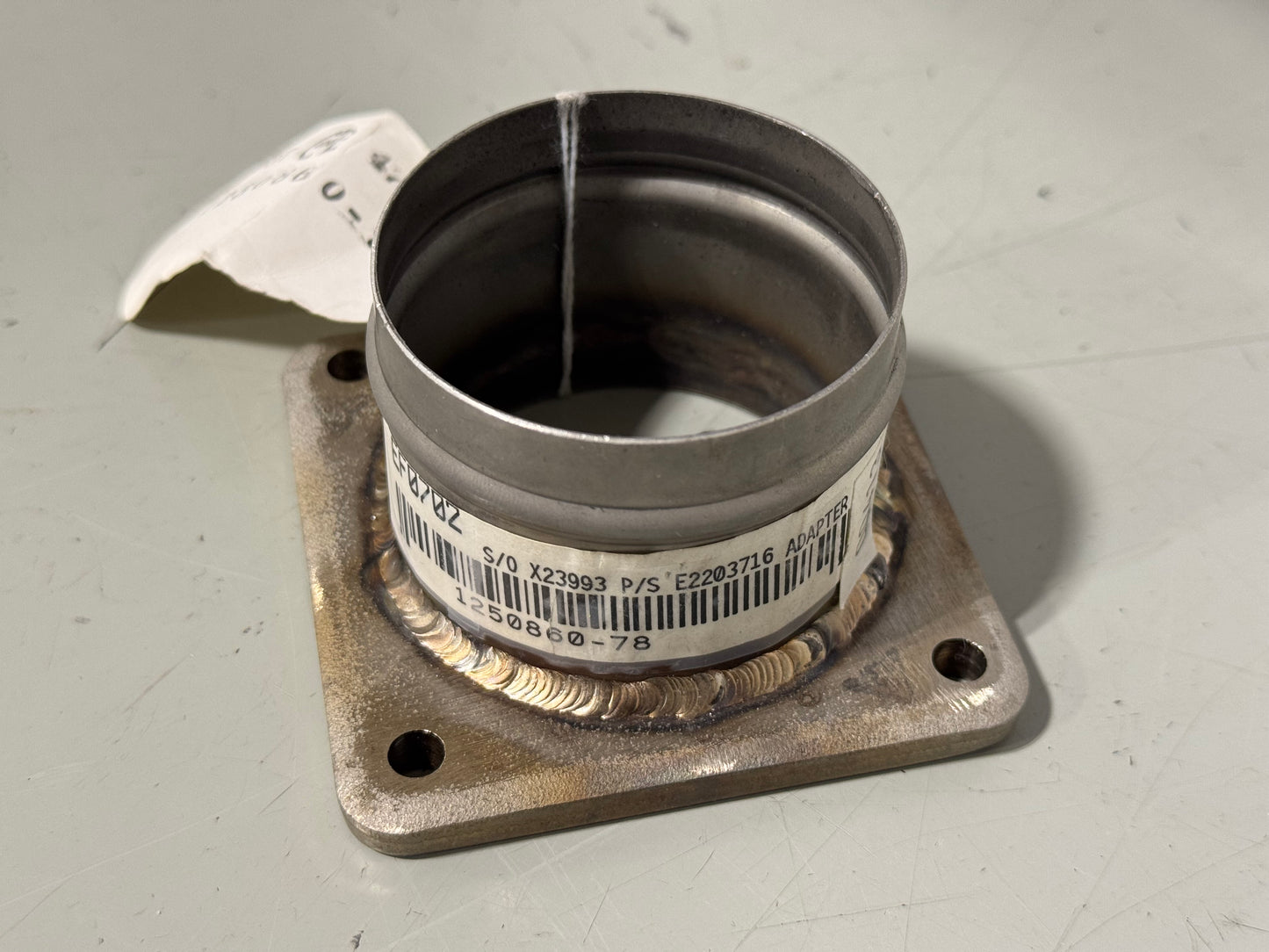 1250860-78 Turbo Exhaust Bypass Adapter for Cessna