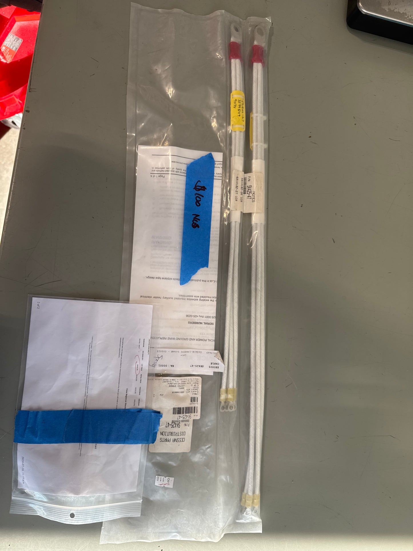 SK425-47 Cessna Aux Heater Wire Kit