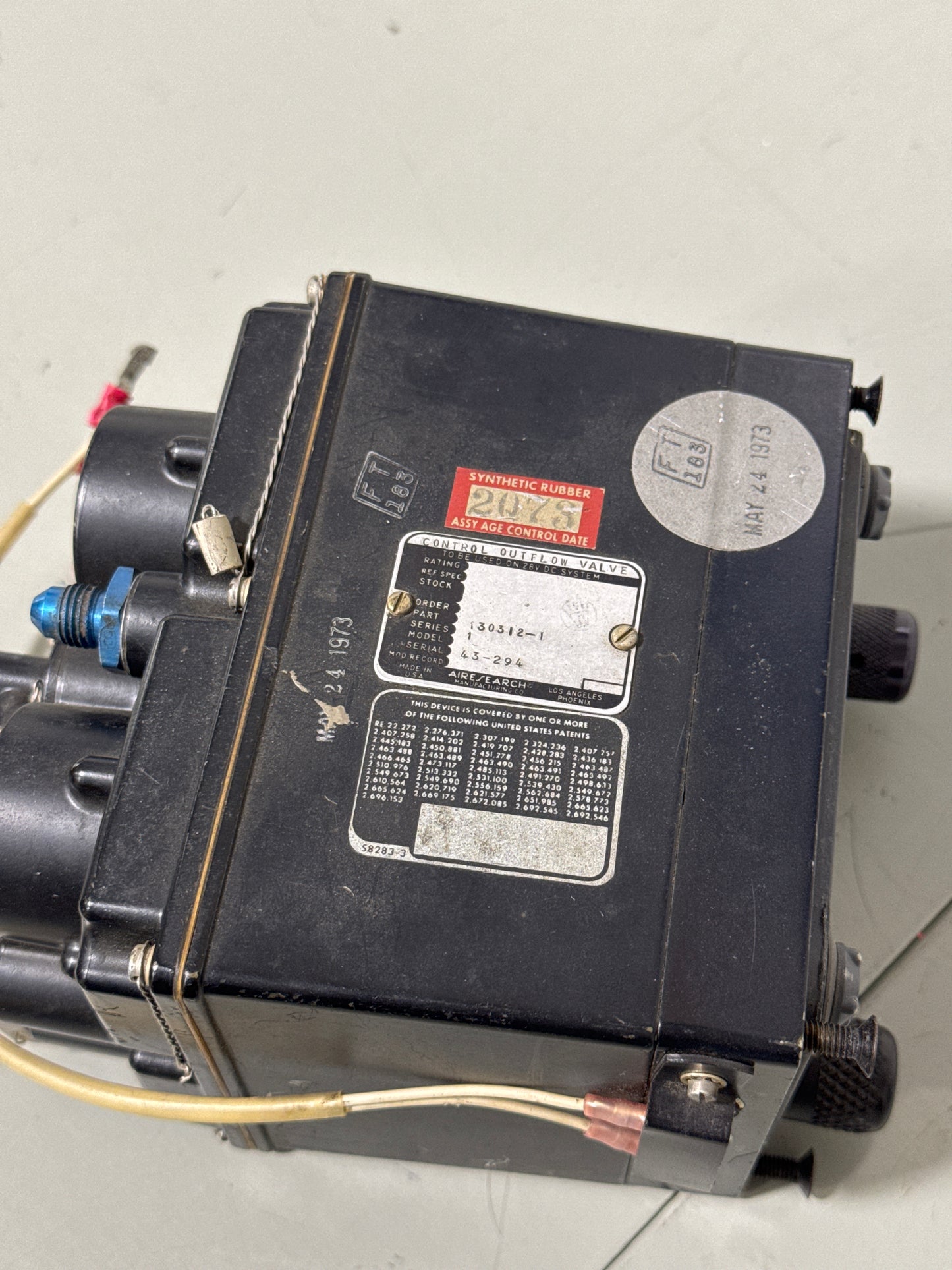 130312-1EX Cabin Pressure Control Valve