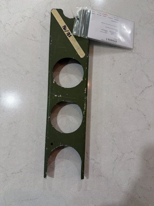 0731013-1 Vertical Fin Rear Spar Reinforcement Plate for Cessna 180, 185