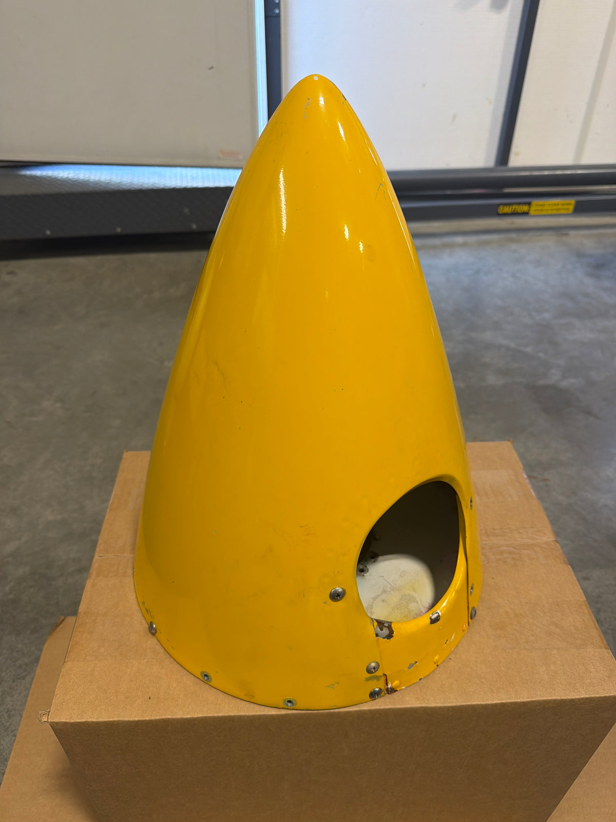 Cessna 180/185 2 blade spinner and backing plate