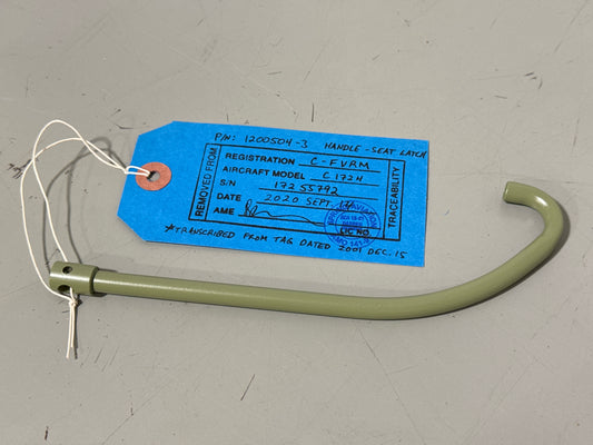 1200504-3 Seat Adjust Handle for Cessna