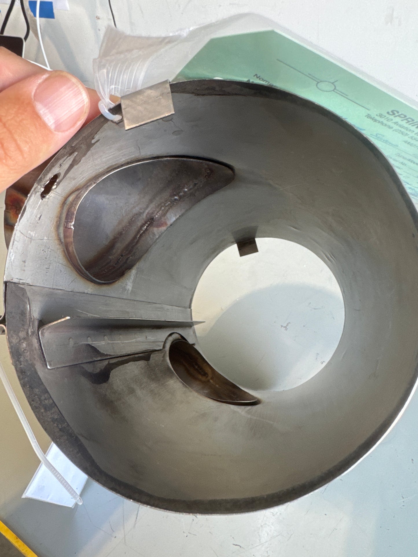 1254012-10 Shroud Assy, LH for Cessna 206, 207, 210