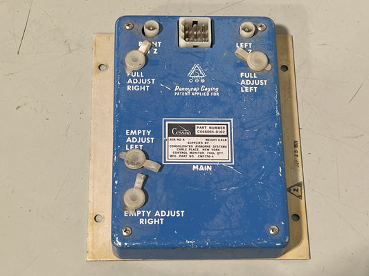C668004-0102RX Consolidated Airborne Fuel Qty Control Monitor for Cessna