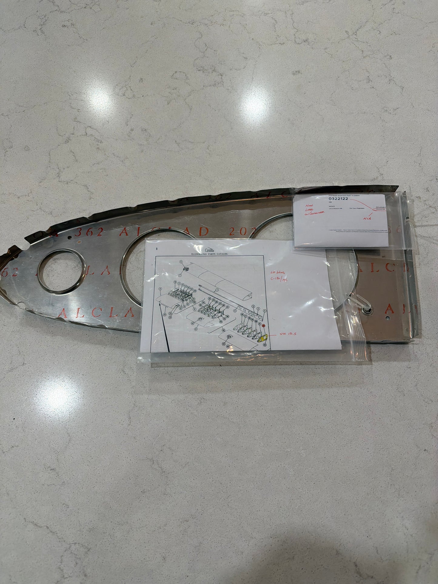 0322122 190 / 195 for Cessna