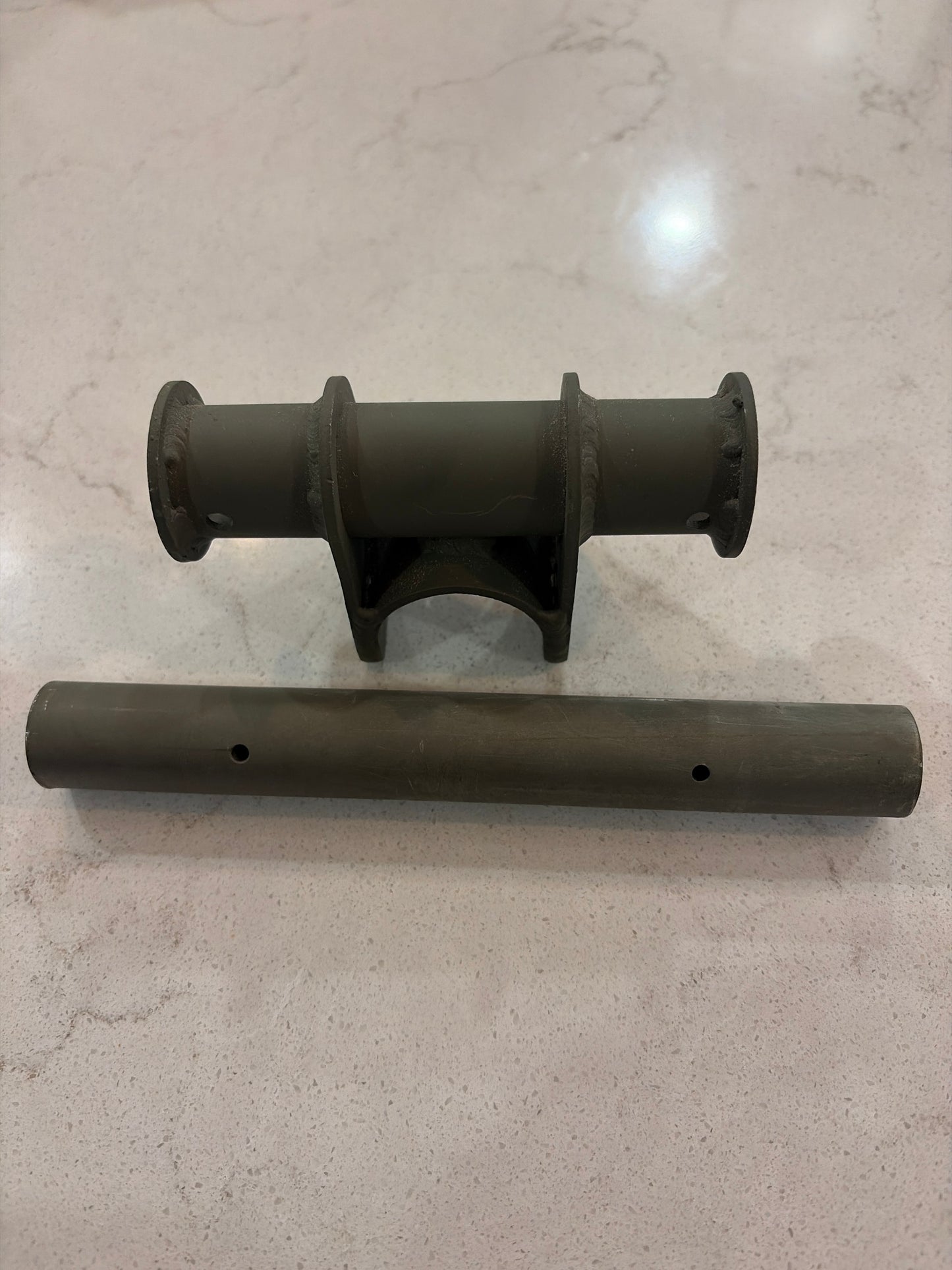 Saddle assembly for 1" spring