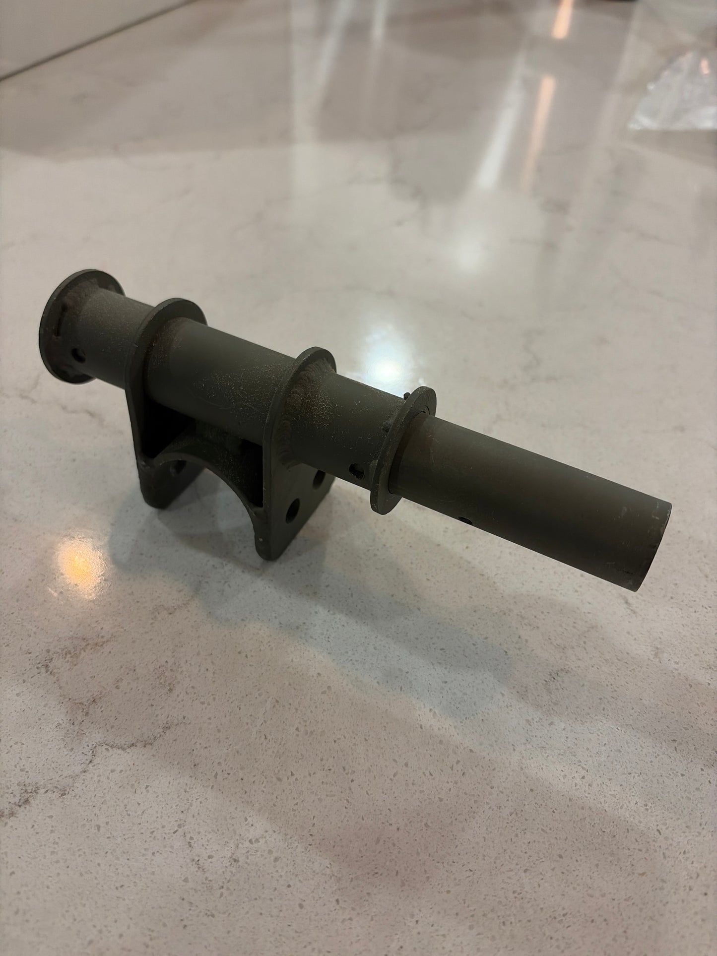 Saddle assembly for 1" spring