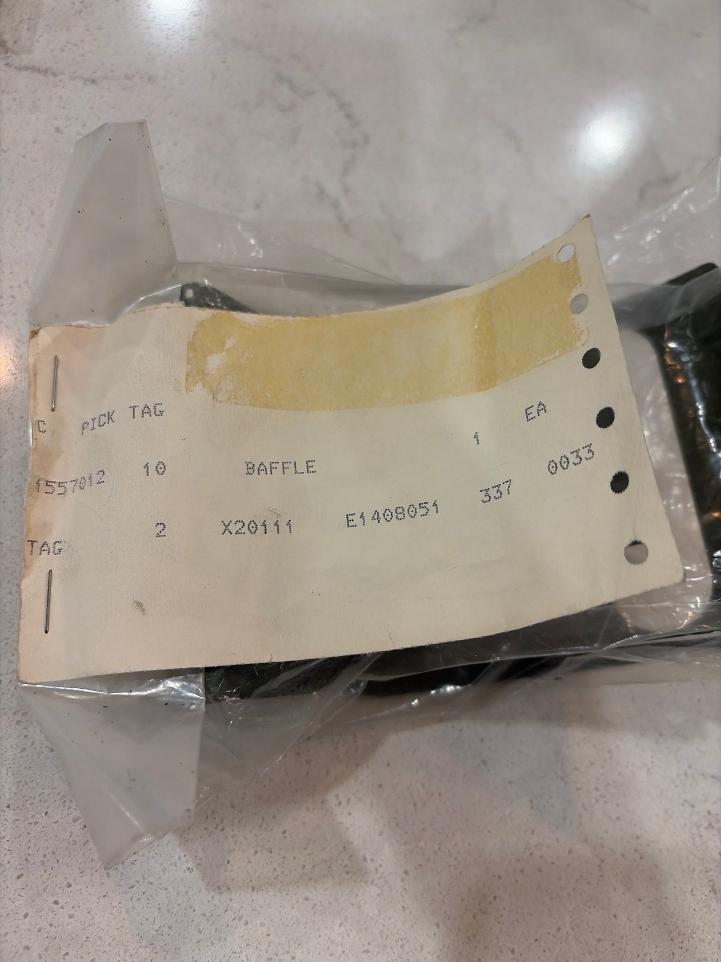Baffle Assembly front