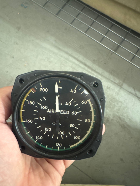 Air speed indicator for Cessna 180