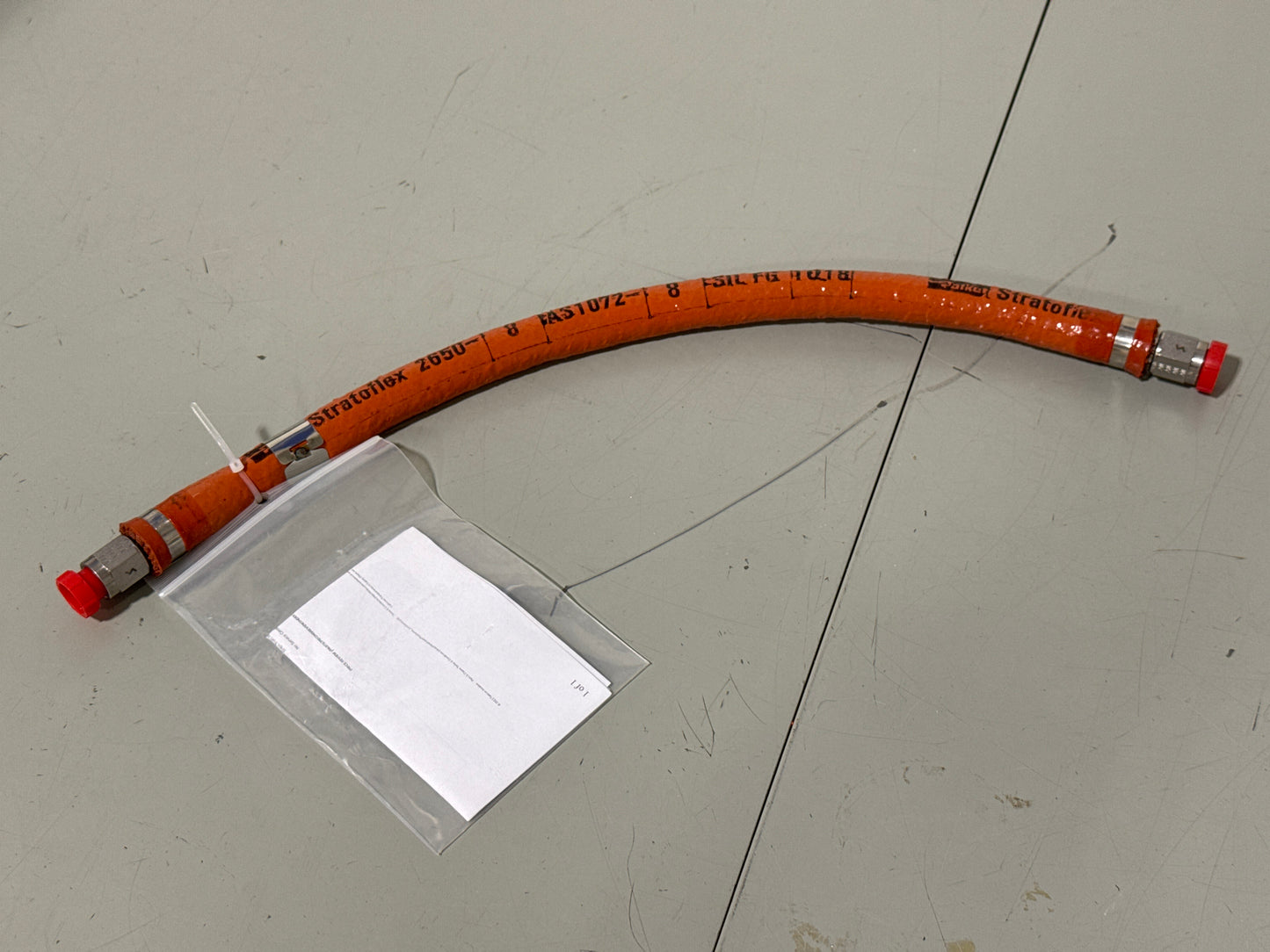 LW-12799-6S180 Lycoming Teflon Hose Assembly for Lycoming Engines