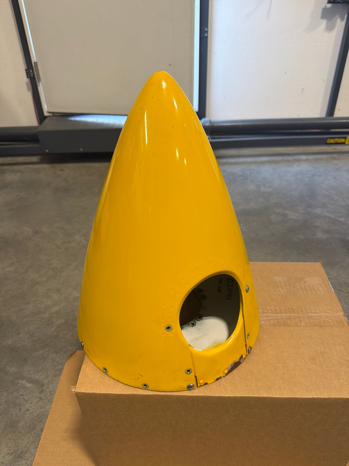 Cessna 180/185 2 blade spinner and backing plate