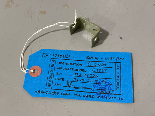 1714061-1 Seat Pin Guide for Cessna
