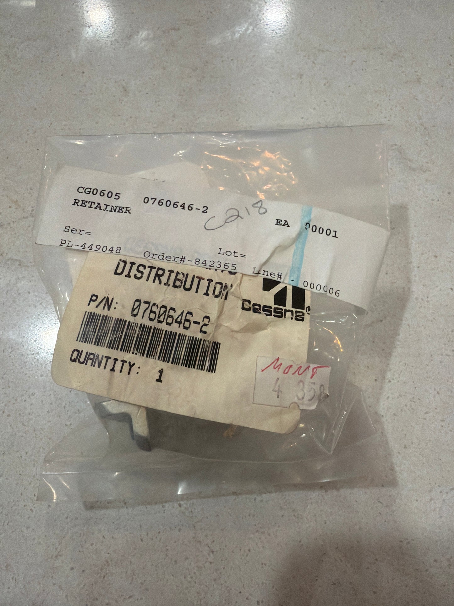 0760646-2 for Cessna
