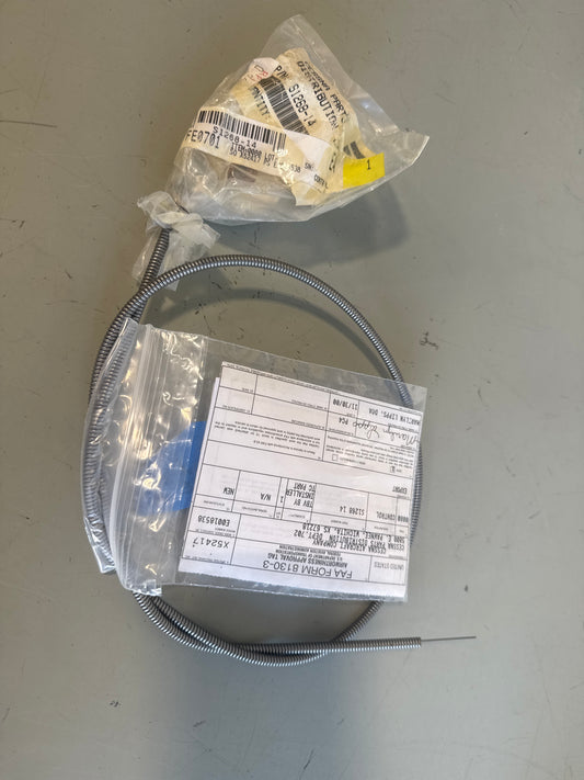 S1268-14 defrost cable for Cessna 182, 206