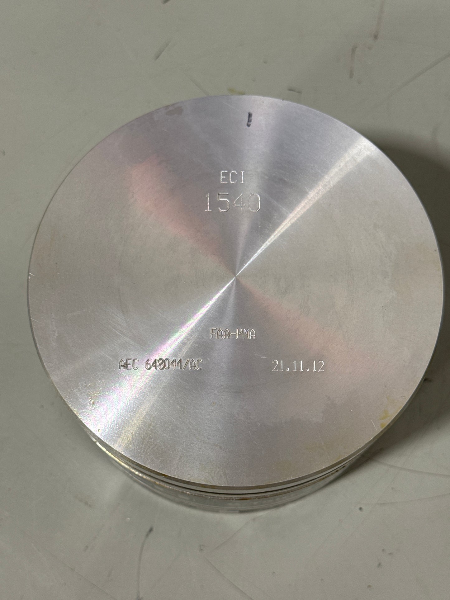 654724 ECI Piston (G/TSIO-520) for Continental Engines