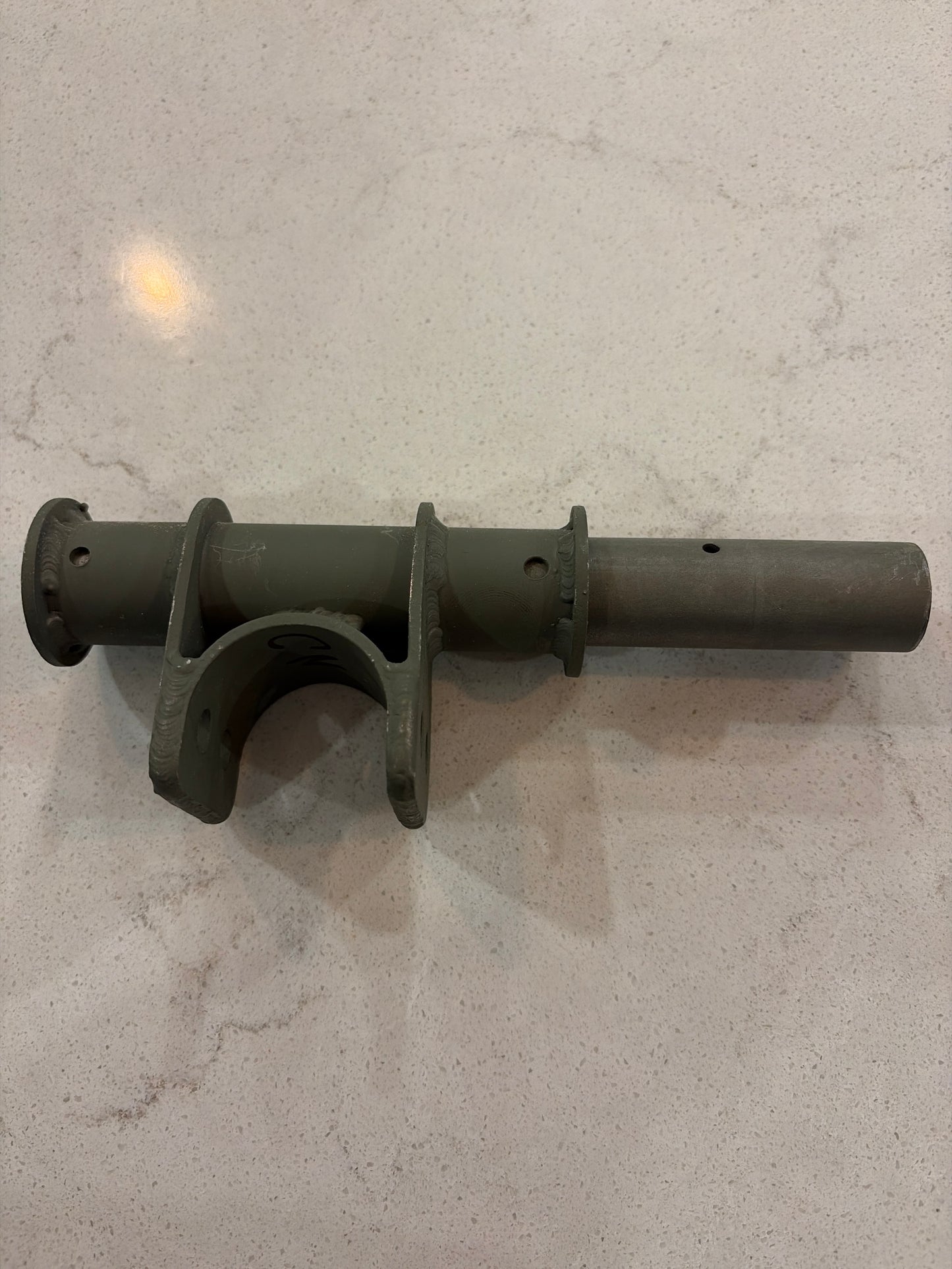 Saddle assembly for 1" spring