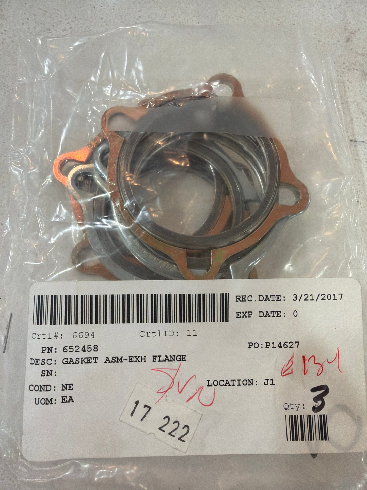 Gasket No blow Continental