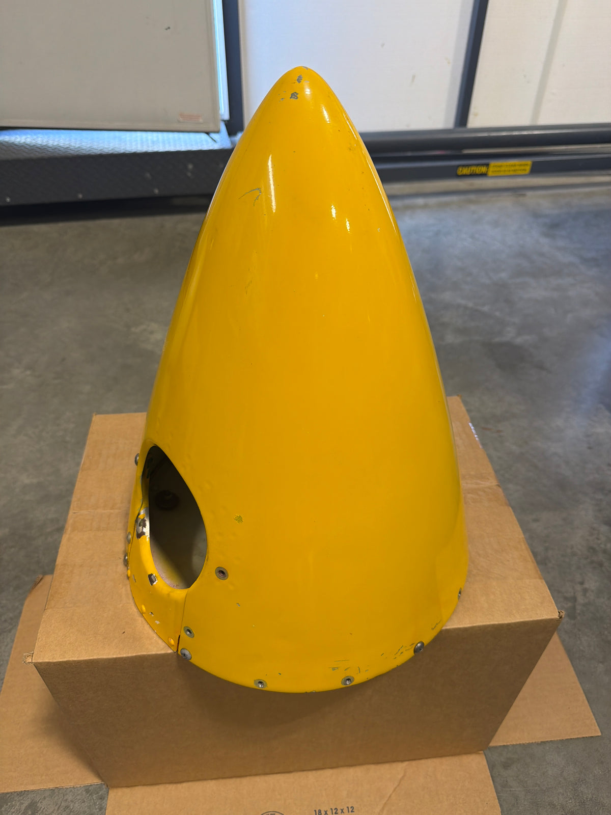 Cessna 180/185 2 blade spinner and backing plate