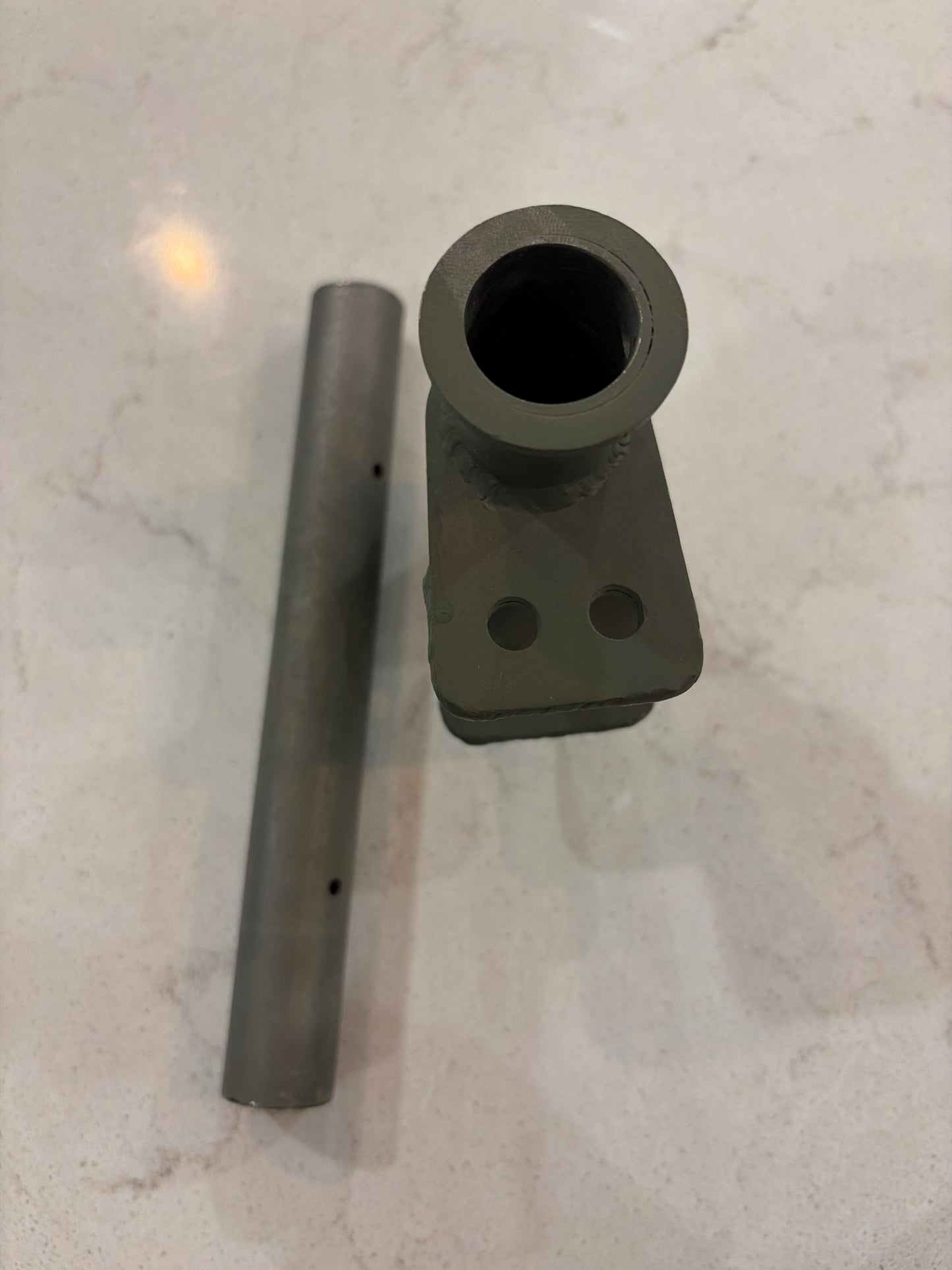 Saddle assembly for 1" spring